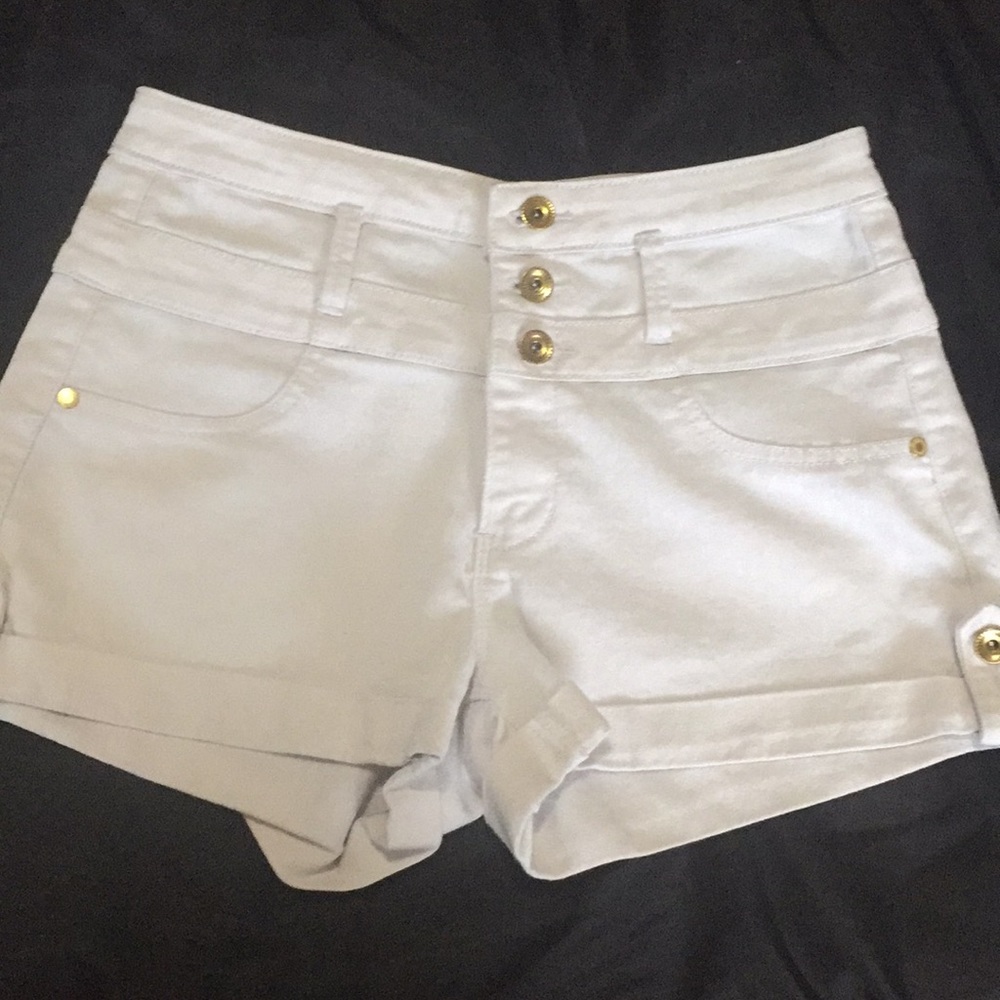 White shorts